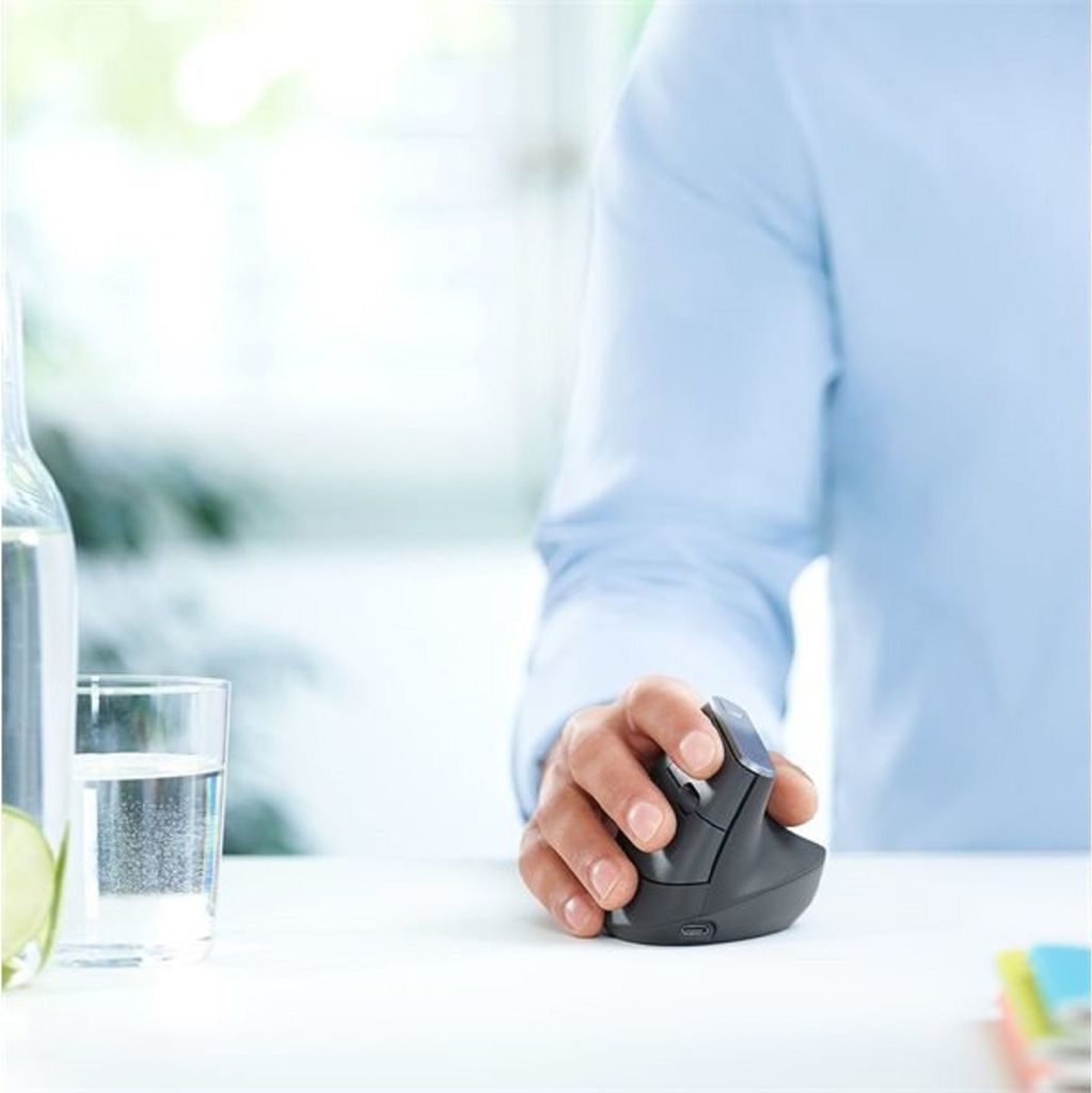 Logitech Wireless Mouse MX Vertical ergonomisch black Obrázok produktu 45