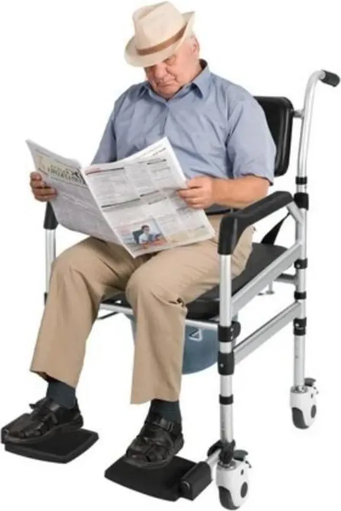 Chaise de douche pliable : fini les risques de chute - Réglable et Stable - 5