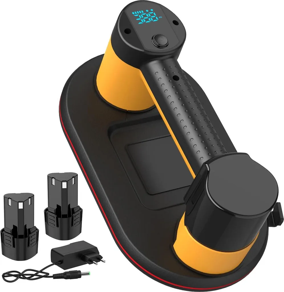 Ventosa Elettrica Intelligente per Traslochi - 200kg - 2 Batterie