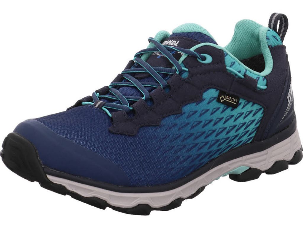 Meindl Activo Sport Lady GTX Walkingschuh Blau in Gr. 38.5