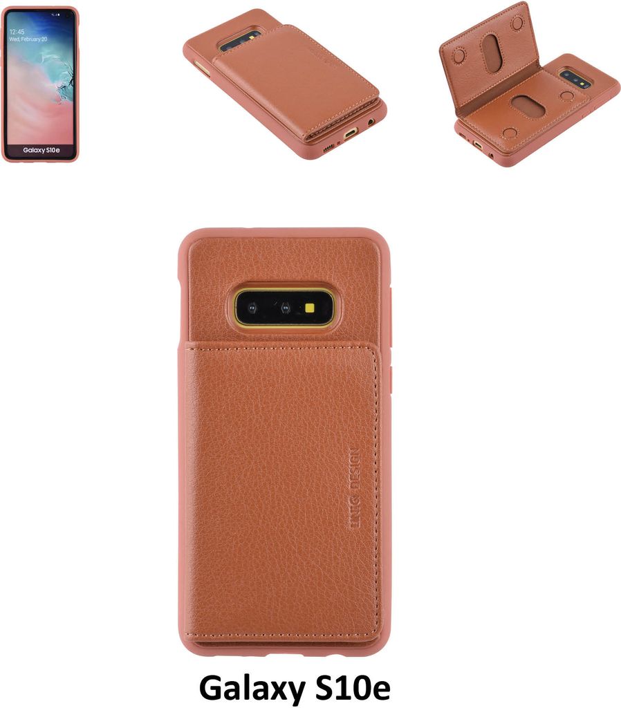 Back Cover for Galaxy S10e - Brown