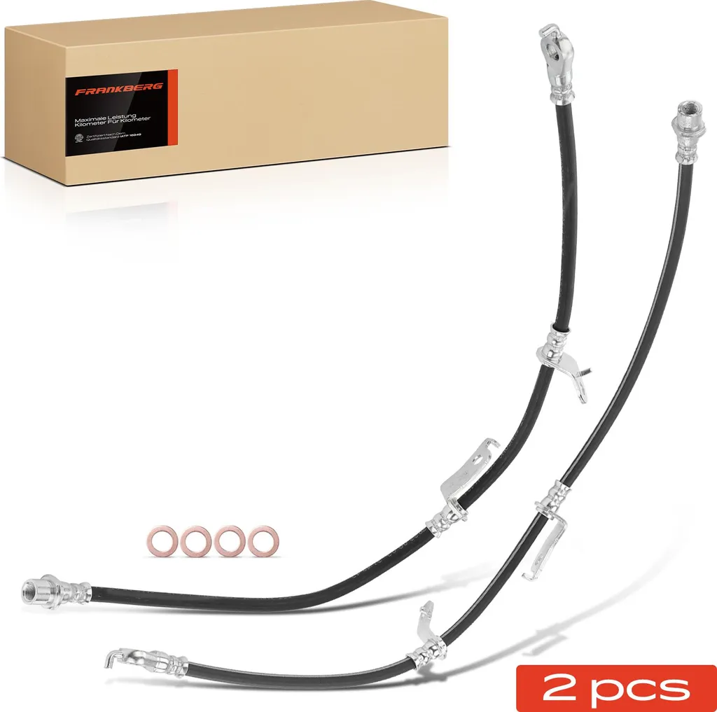 Frankberg 2x Flexibles de Frein Avant Gauche Droite pour Toyota RAV4 III IV