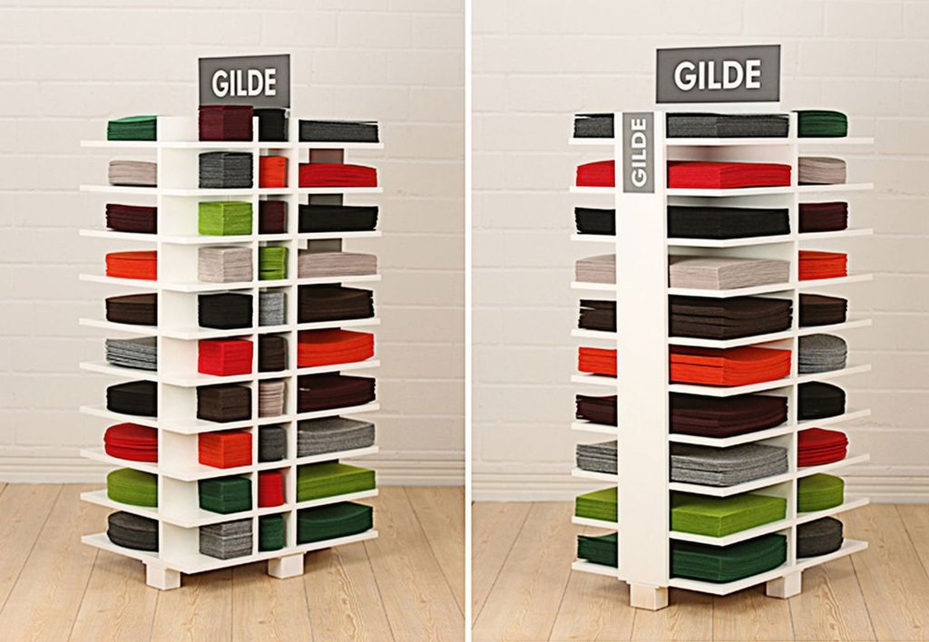 Gilde Filz Sort.+Warenträger Neu Serie Stück Serie 1040