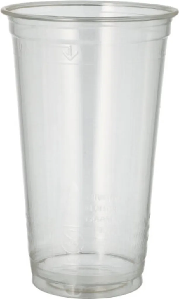 Gobelet jetable pour smoothies et sodas en PLA 400ml - Pack fête 60 pièces
