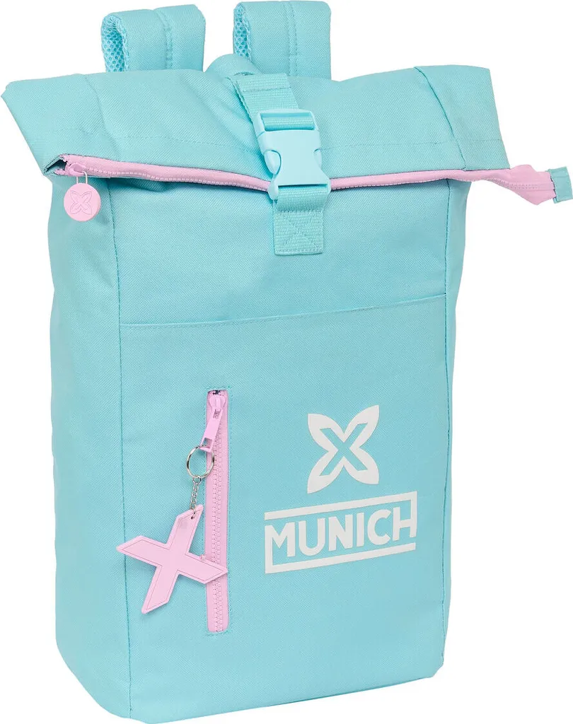 Sac à dos scolaire Munich Heaven Celeste 28 x 42 x 13 cm pour enfant