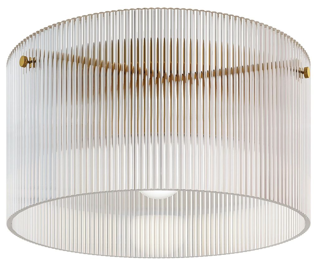 HOMCOM Plafondlamp, ronde plafondverlichting met E27 Productafbeelding 