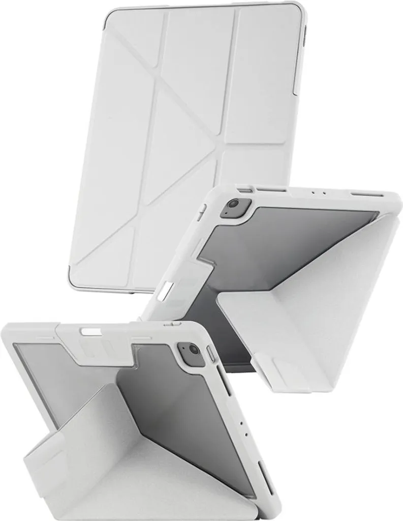 PanzerGlass CARE Cover iPad Air 13" 2025 - Stile Origami Grigio