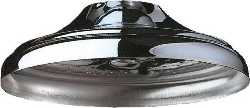 Pommeau de douche Delabie D80 pour plafond G1/2 chrome - Réf 709000