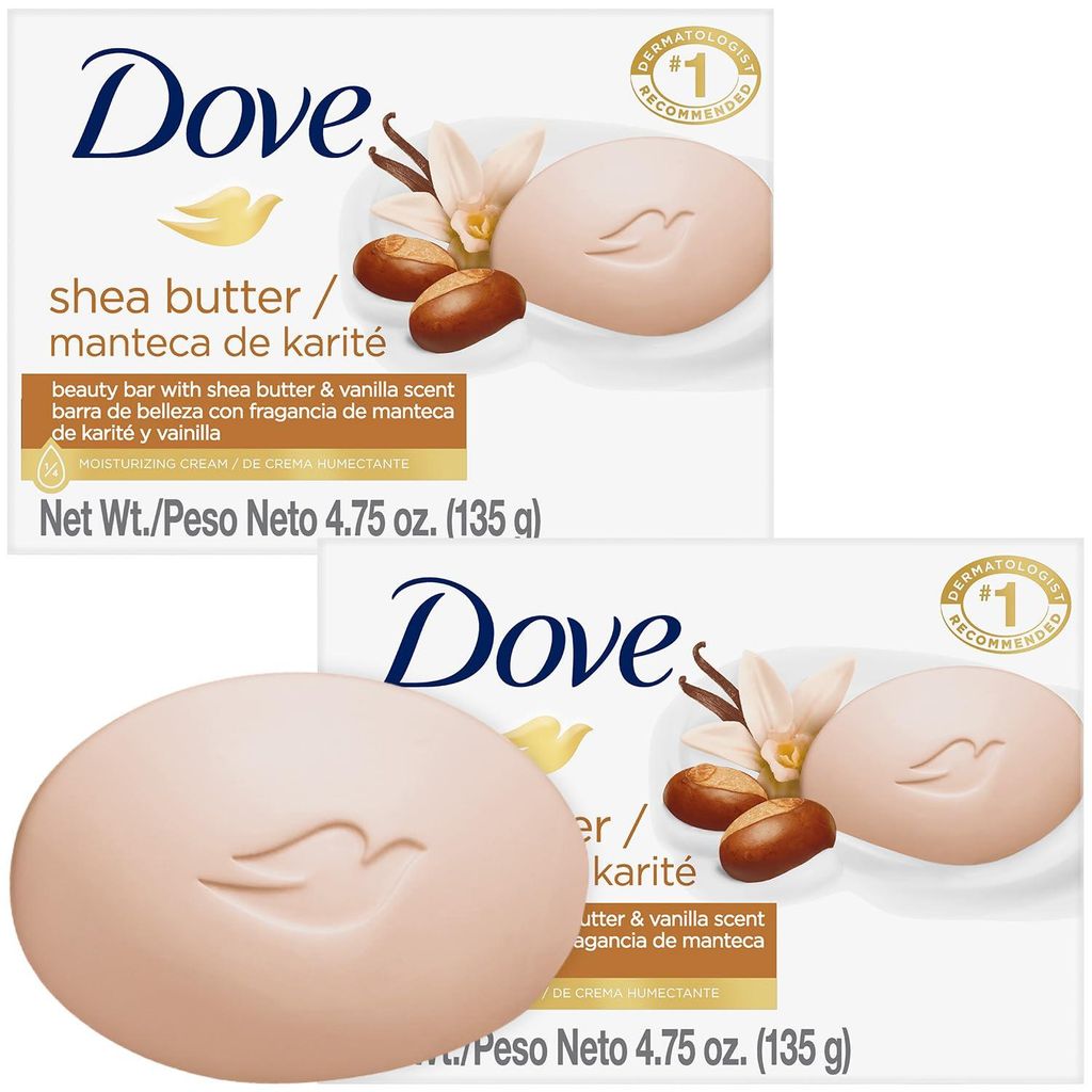 Dove Pampering Soap - 2 X 90 Grams Produktbild 