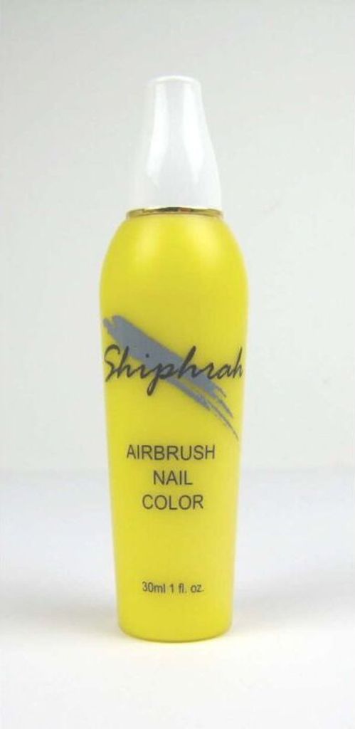Airbrushfarbe YELLOW Airbrush Nail Color SN04 gelb