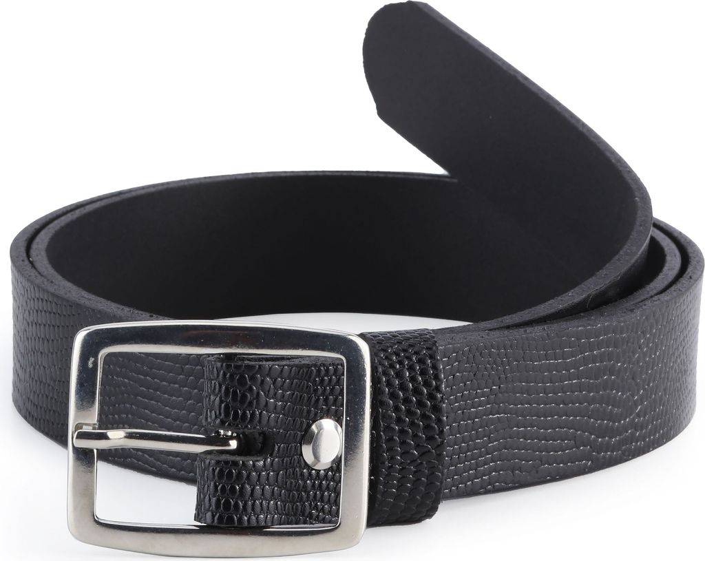 Merry Style Damen Gürtel Ledergürtel D41 (Schwarz-3, 90 cm (Gesamtlänge 105 cm))