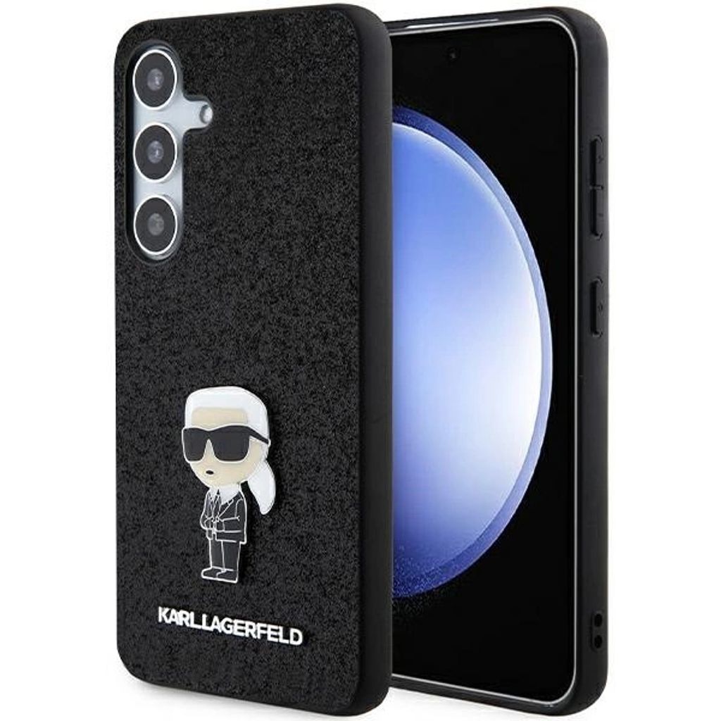 Karl Lagerfeld Fixed Glitter Ikonik Logo Metall Pin - Fall Produktbild 