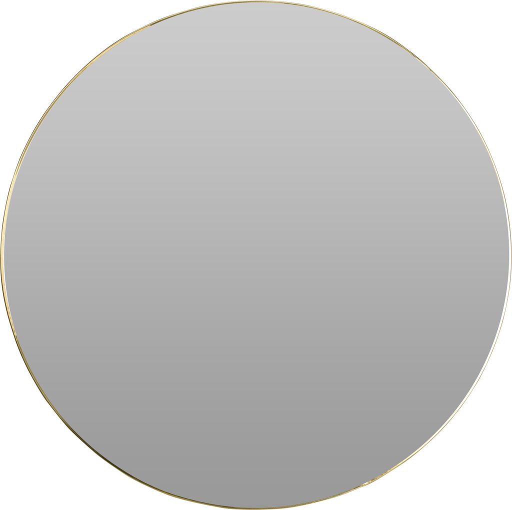 Dekorativer runder Hängespiegel 75 cm