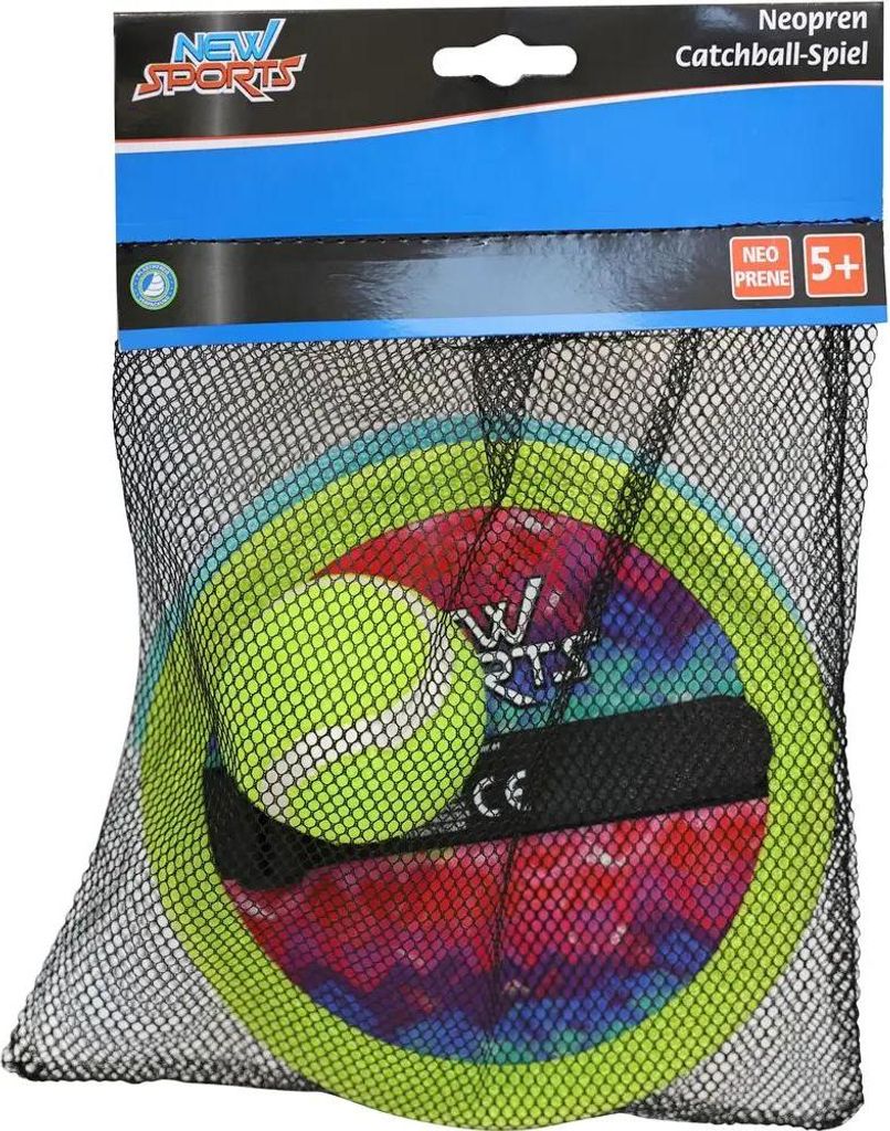 New Sports Catchball Spiel Neopren für Kinder ab 5 Jahren