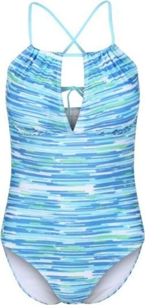 Regatta - "Halliday" Badeanzug für Damen RG6937 (38 DE) (Graugrün)