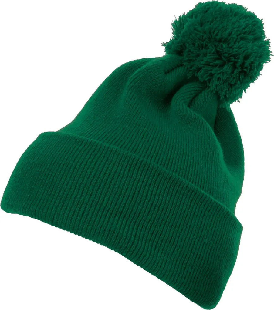 Urban Classics Beanie Pom Pom Spruce - Berretto Maglia Streetwear UNI