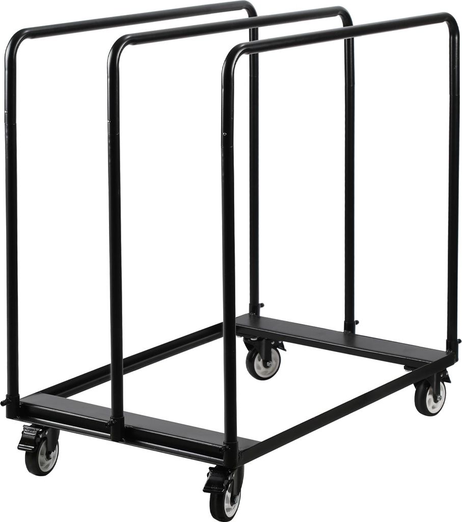 Bettizia Plattenkarren mit 4 Universalrad bis 680 kg, Plattenwagen zum Transport von Trockenbauwänden, Holz- und Gipskartonplatten, Fenstern u.v.m