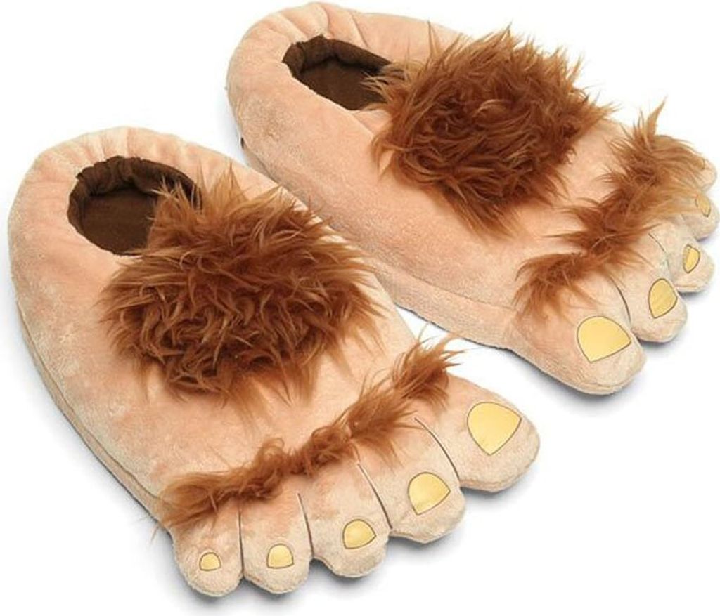 Womens Furry Monster Abenteuer Hausschuhe, bequeme Neuheit Produktbild 