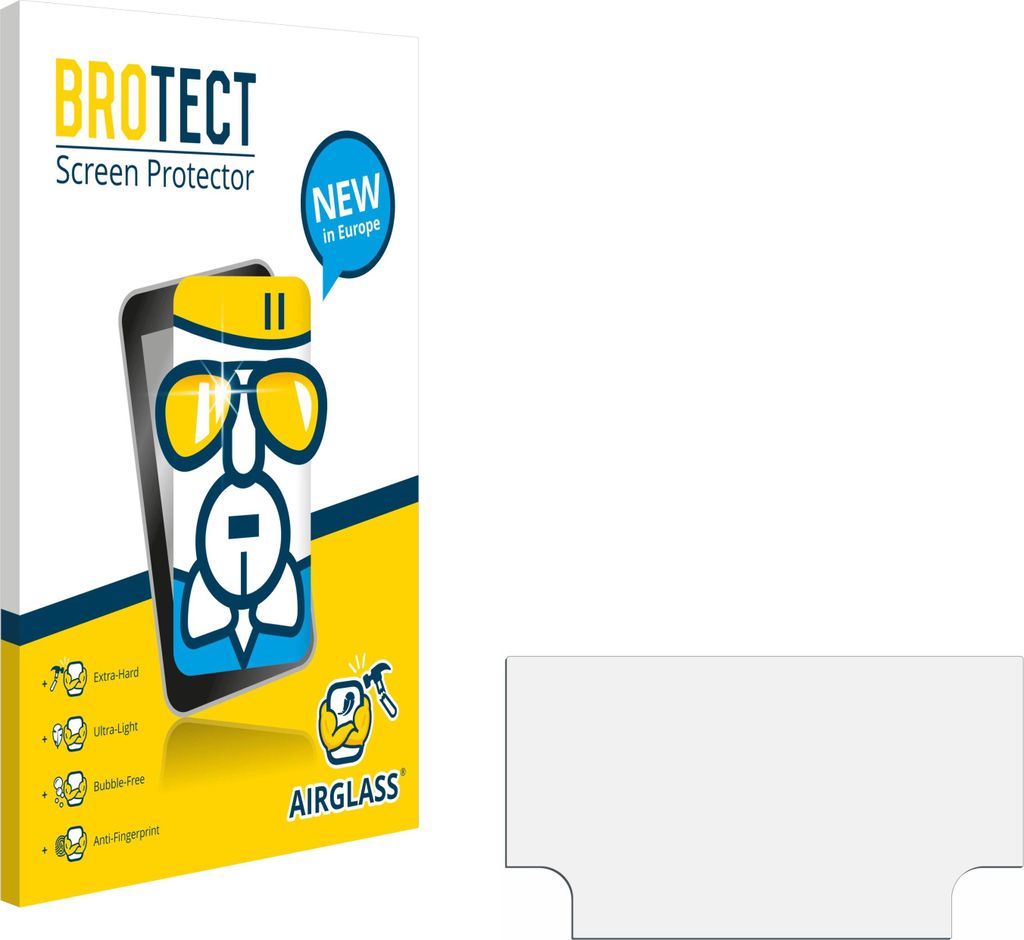 BROTECT Schutzglas für Skoda Karoq Bolero 8" 2023 Schutzfolie Panzer Folie Glas Display Schutz klar