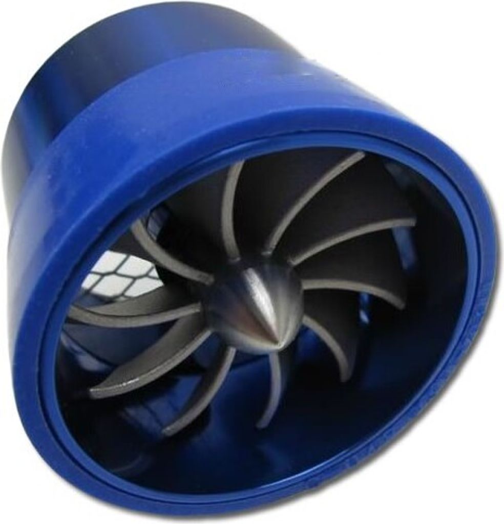 Auspuff Turbo Abgas Beschleuniger Turbine Ø 65mm für alle Benziner und Diesel