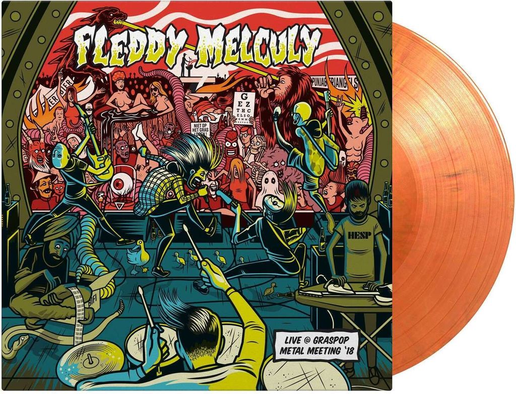 Fleddy Melculy: Live @ Graspop Metal Meeting '18 (180g) (Limited Numbered Edition) (Voodoo Orange Vinyl) - - (Vinyl / Rock (Vinyl))