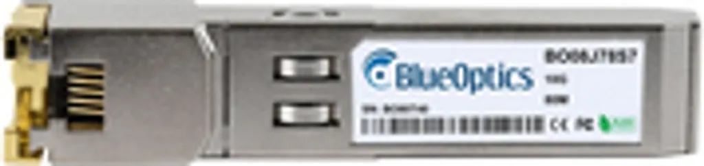 BlueOptics BO08J78S7 Transceiver SFP+ 10GBASE-T RJ45 cuivre jusqu'à 80m
