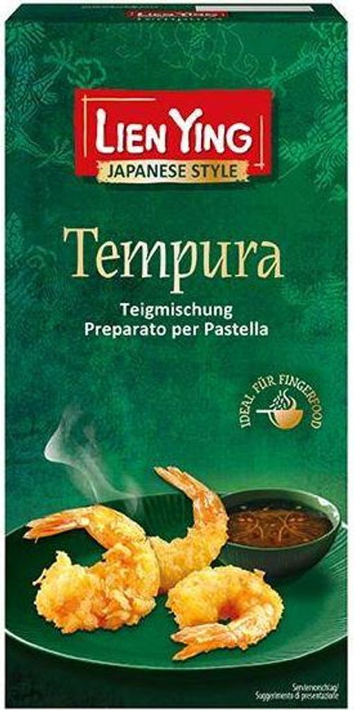 Lien Ying Tempura Teigmischung für frittierte Speisen der japanischen Küche vegan
