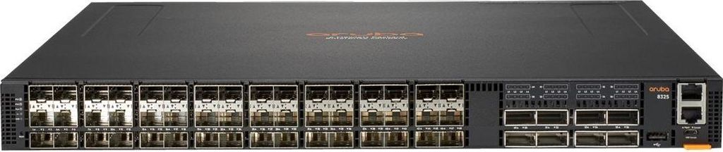 HPE Aruba 8325-48Y8C - Switch - L3 - managed - 48 x 10/25 Gigabit SFP+ / SFP28 + 8 x 40/100 Gigabit QSFP+ / QSFP28 - Luftstrom von hinten nach vorn...