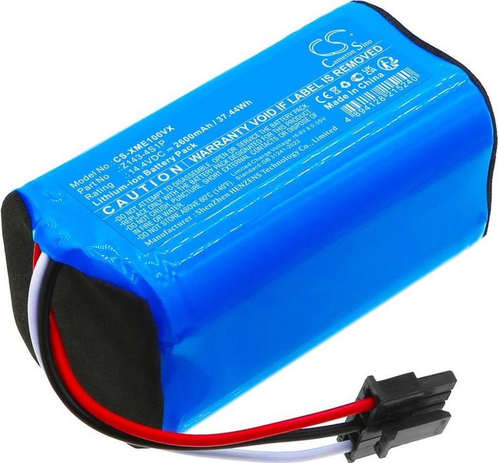 Akku für Xiaomi Saugroboter E10, Saugroboter E10c und andere, 2600 mAh, Li-Ion