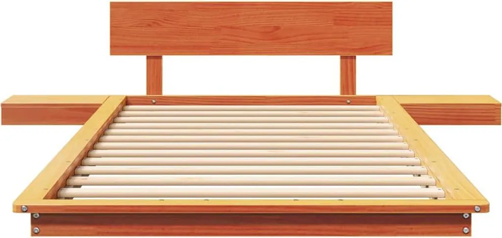Letto Legno SYFAX 75x190 Marrone - Qualità Prezzo Imbattibile - 5