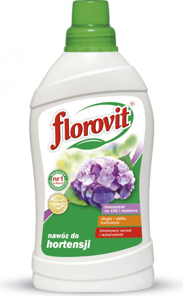 Florovit Flüssigdünger für Hortensien 1L mineralisch Produktbild 