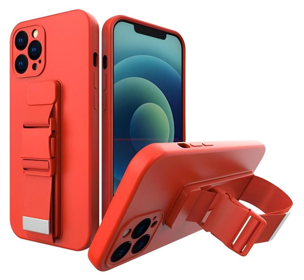 Rope Case Hülle für Apple iPhone 13 - Rot KP39555