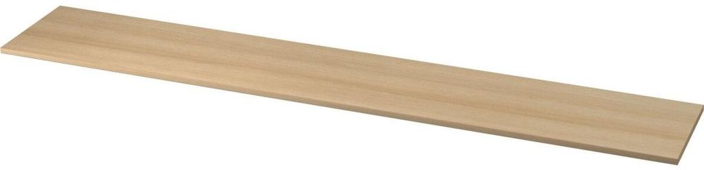Abdeckplatte Eiche, Maße 240,5 x 43 x 2,5 cm, für Produktbild 