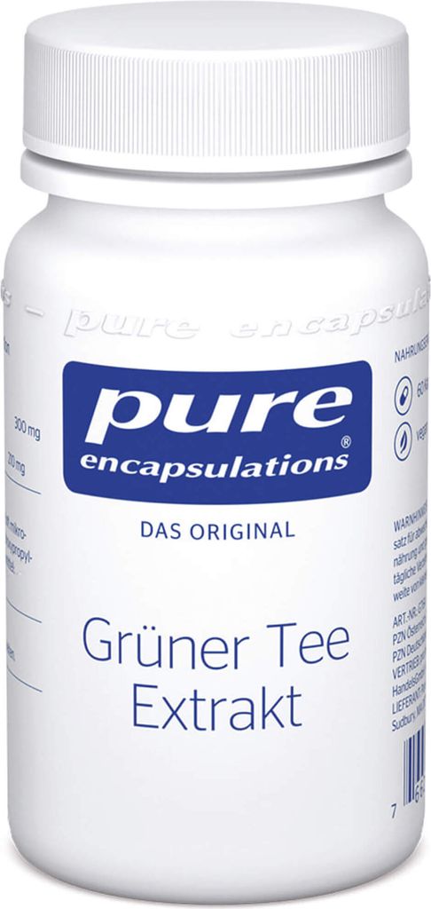 Pure Encapsulations grüner Tee Extrakt Kapseln 60 St