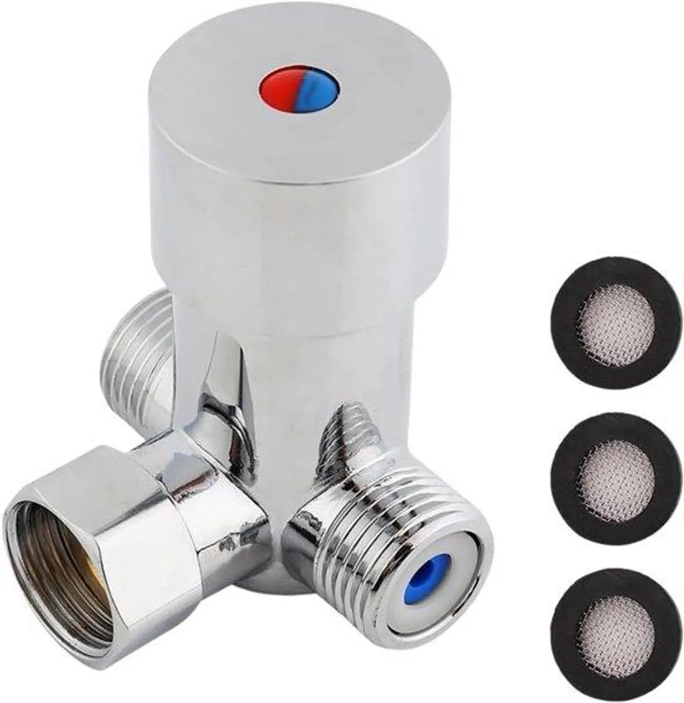 Mitigeur thermostatique avec cartouche céramique et corps en laiton massif