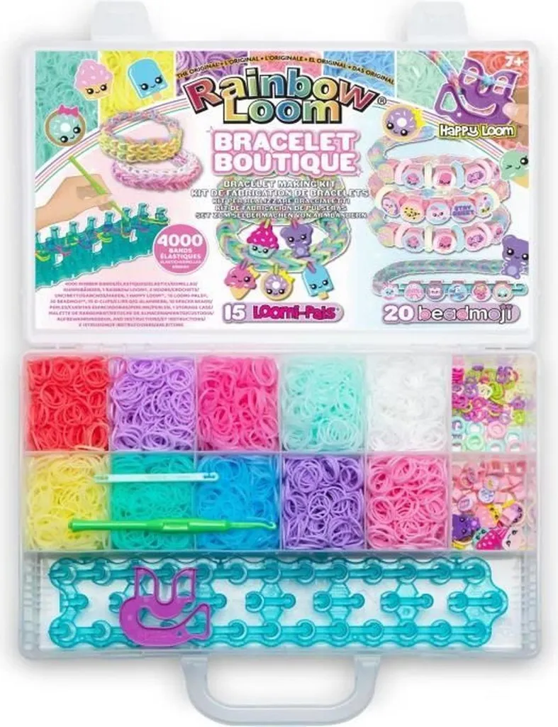 Créez vos Bijoux Personnalisés avec Rainbow Loom Boutique Sonstige Bandai