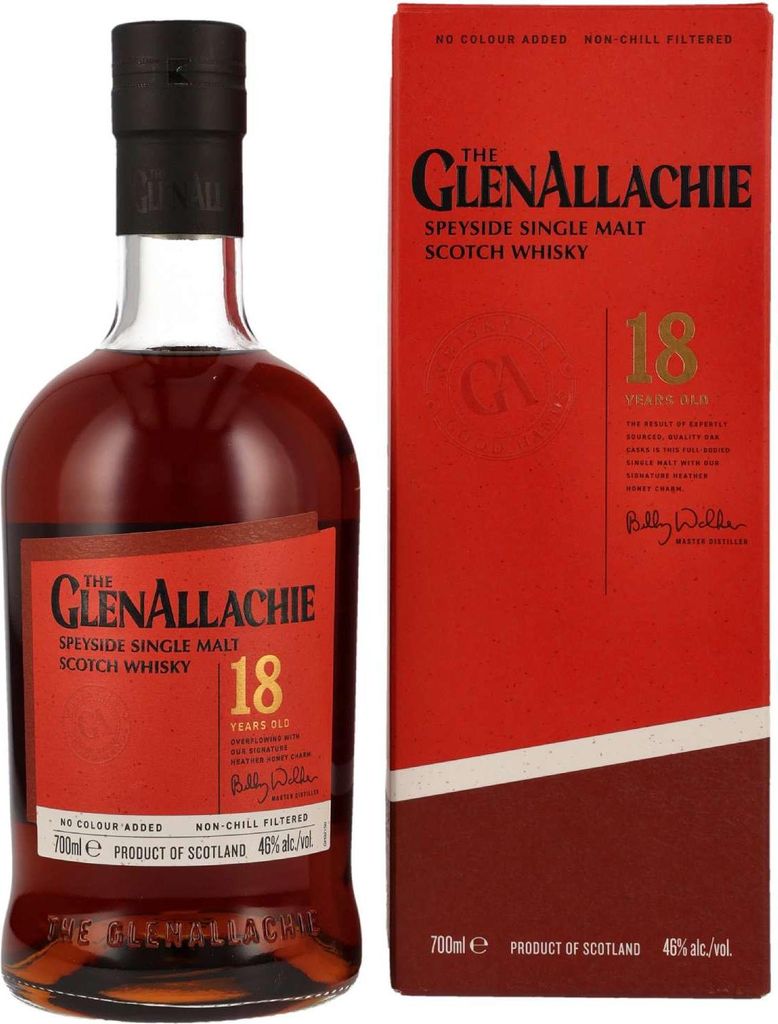 GlenAllachie 18 Jahre - Single Malt Scotch Whisky Produktbild 