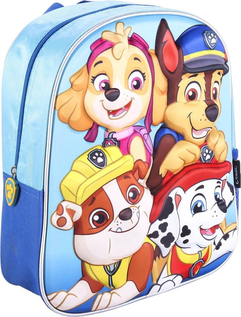 Paw Patrol - 3D Rucksack 31 cm blau Produktbild 