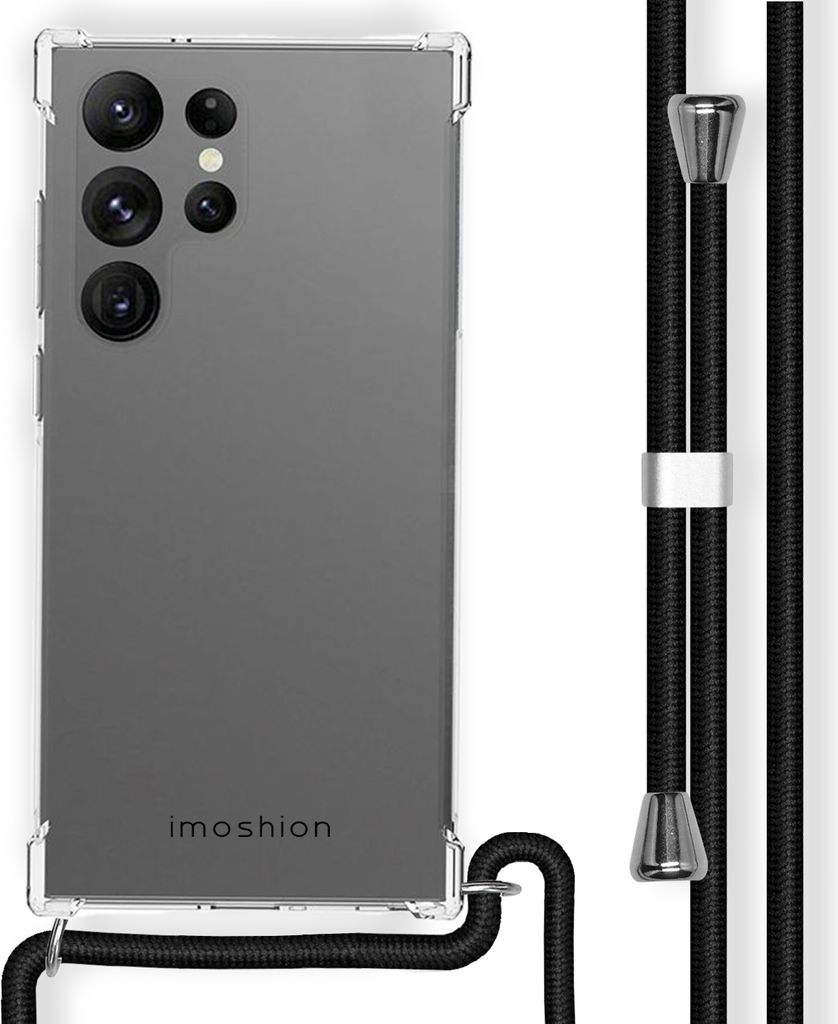 imoshion Backcover mit Band Samsung Galaxy S23 Ultra - Schwarz