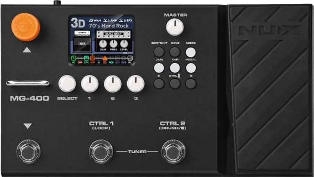 Nux MG-400 pédalier multi-effets guitare pour éliminer le souffle
