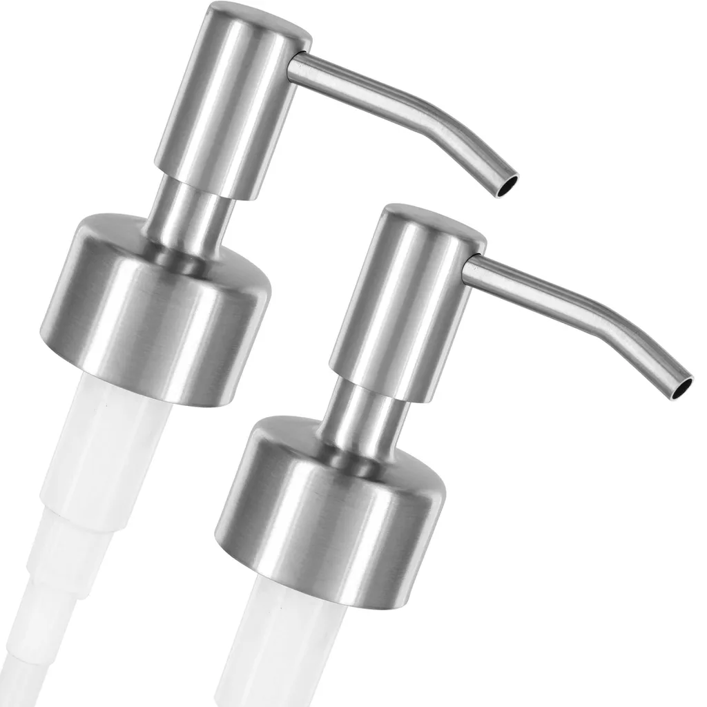 Tête de Pompe de Rechange Inox pour Réparer Distributeur Savon 28mm x2