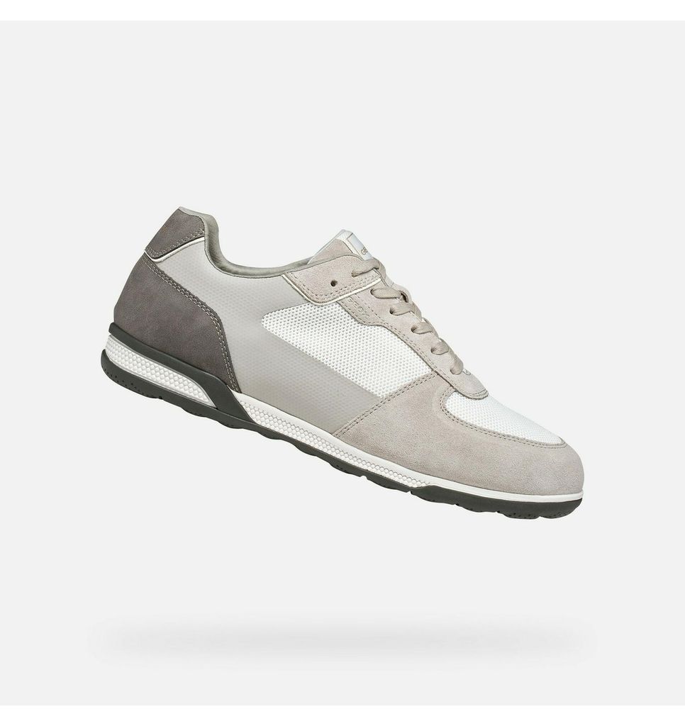 Geox Graue Herren-Sneaker Spherica Actif X3 41