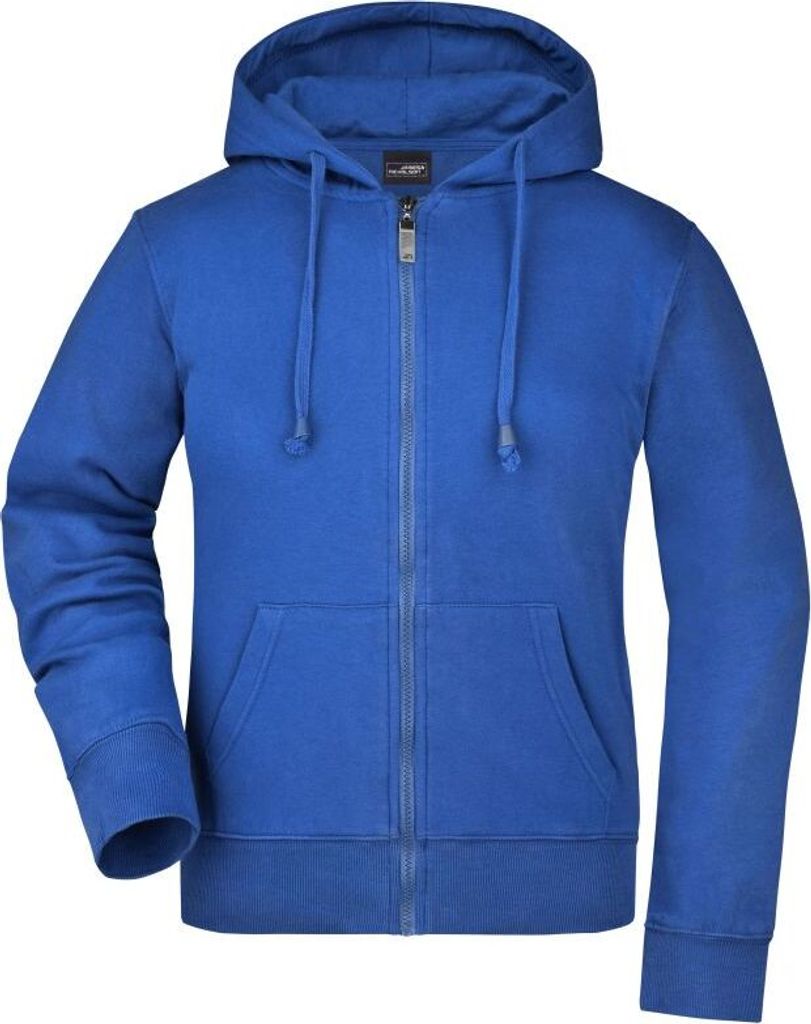 Ladies' Hooded Jacket - Damen Kapuzenjacke, Größen:XL, Farbe:royal
