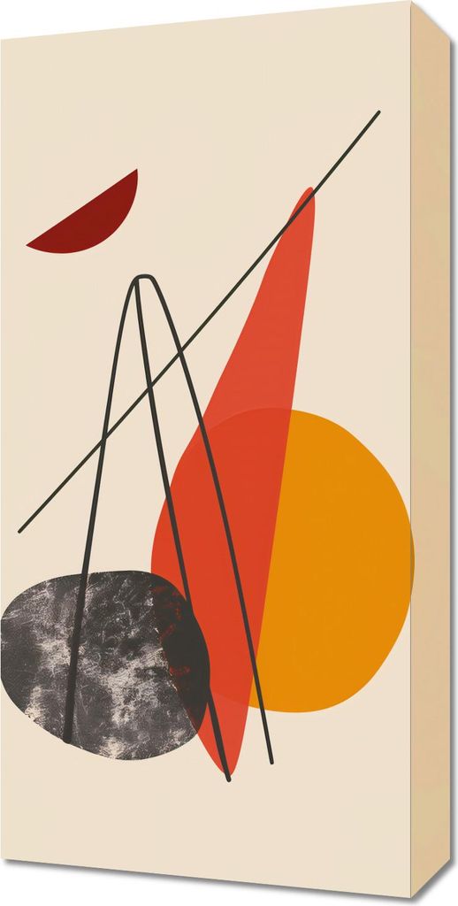 Bild 30x60cm Harmonische Form