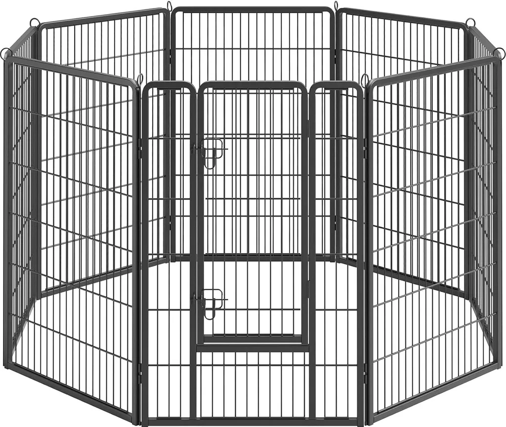 Enclos pour chiens d'intérieur et extérieur idéal éducation chiots