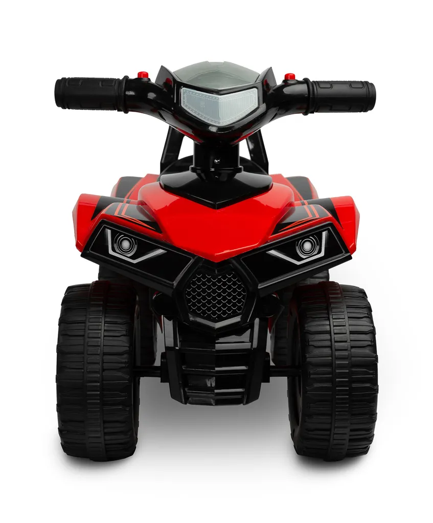 TOYZ Véhicule Porteur Goodyear Quad - Volant Fonctionnel avec Sons - Construction Sûre et Robuste - Compartiment de Rangement sous le Siège - Pour les Enfants de 12 à 36 Mois - 60x30x40cm