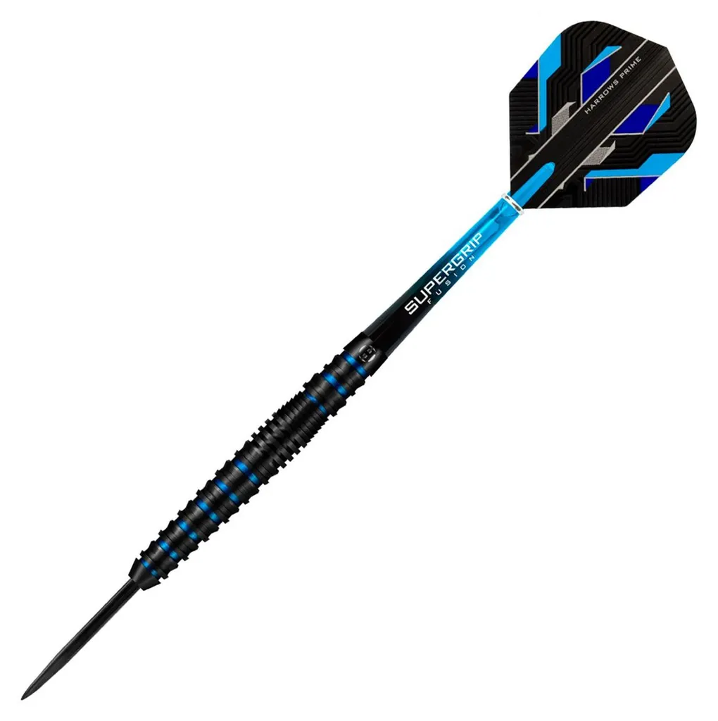 Harrows Spina PP4092 - Fléchettes pointe acier 26g noir et bleu
