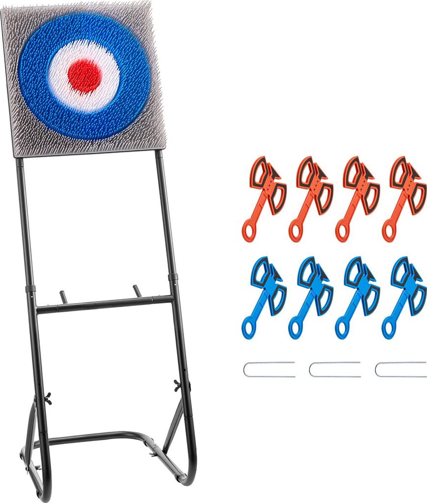 SucceBuy Jeu de lancer de hache avec cible en plastique et Image du produit 