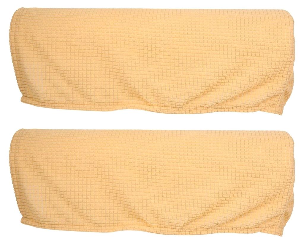 1 Paar Dehnbare Armlehnenbezüge aus Polyester, rutschfest und waschbar, Möbelschutz für Couch und Sessel