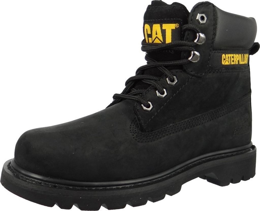 CAT Caterpillar Colorado 6 inch Boots - Herren Winter Stiefel Leder Schwarz WC44100909 , EU 46 UK 12